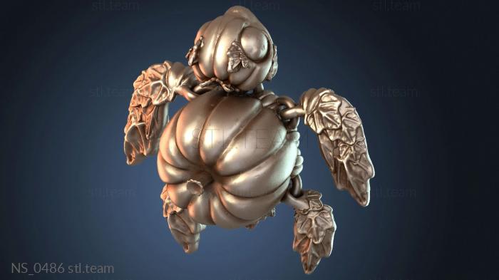 Articulated Flexi Pumpkinurtle Rev