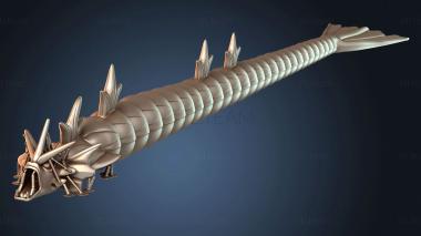 3D модель Articulated Gyarados VA Straight Pre (STL)