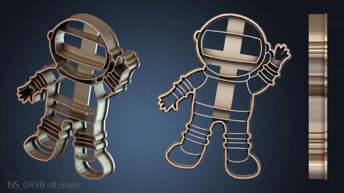 Нестандарт Astronaut Cookie Cutters Astronaut