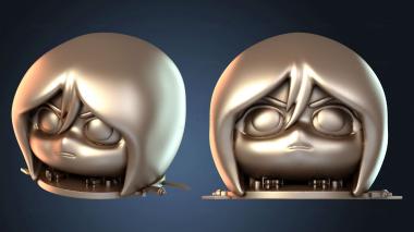 3D model Attack on Titan Mikasa (STL)