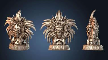 3D model Aztec Style Marker (STL)