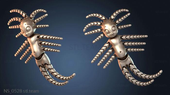 Baby Squid Alien Daring