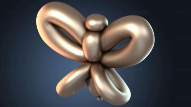 3D model Balloon Butterfly Ant (STL)