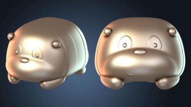 3D model Bear Po (STL)