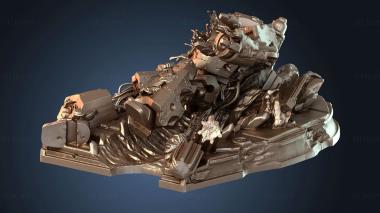 3D model Berserker Diorama (STL)