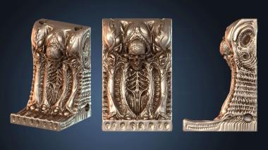 3D model Bio Craft Stretch Goals Wall the Dead Recessed (STL)