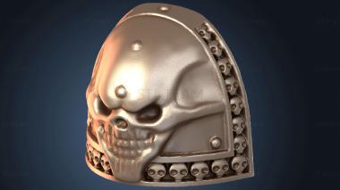 3D model Black Templar Castellan Shoulder (STL)