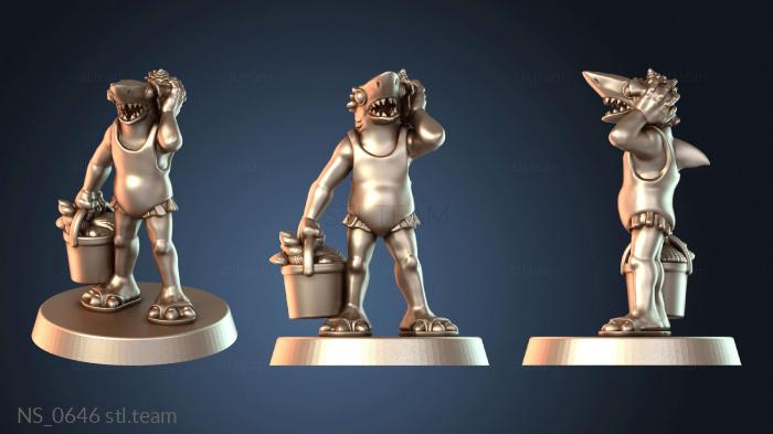 Нестандарт Blue Shark Girl