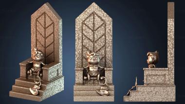 3D model Bojji Throne (STL)