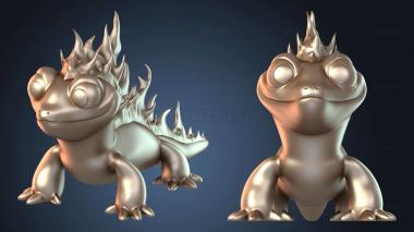 3D model Bruni Flame (STL)