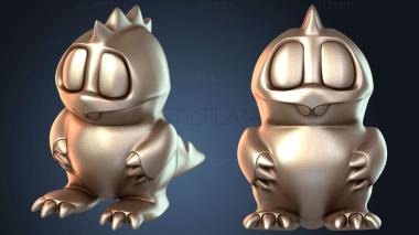 3D модель Пузырьковый дракон (STL)