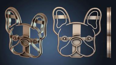 3D модель Французский бульдог (STL)