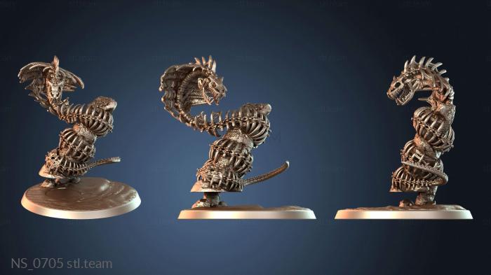 Нестандарт Buried Tomb Skeletal Snake