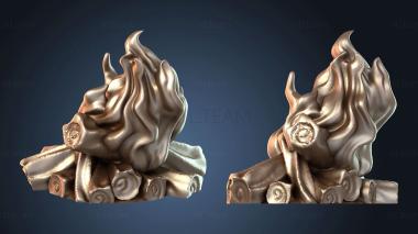 3D model Campfire (STL)