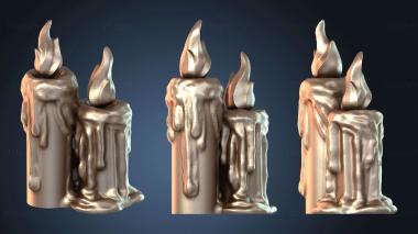 3D model Candles Temple Area P (STL)