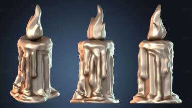 3D model Candles Temple Area Q (STL)