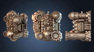 3D модель Мультфильмы Серый Череп Кастель (STL)