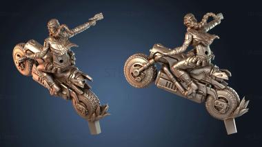 3D model Cathy Undercity Biker (STL)