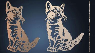 3D model Chaton (STL)