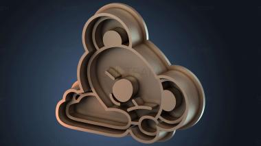 3D model Cookie Cutters Koya (STL)