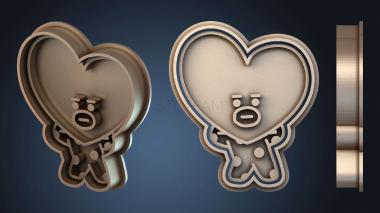 3D model Cookie Cutters Tata (STL)