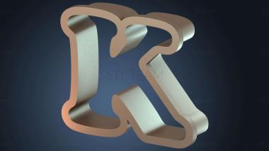 3D модель Купер Блэк Кин (STL)