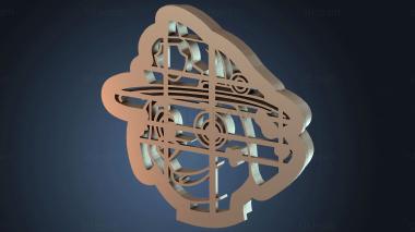 3D model Cortantes patrol marshall (STL)