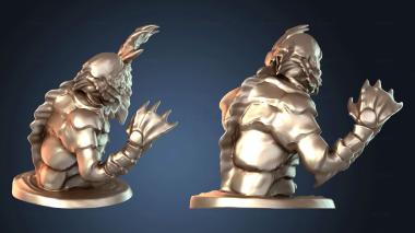 3D model Creature from the Black Lagoon flat (STL)