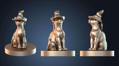 3D model Creatures Cat Familiar (STL)
