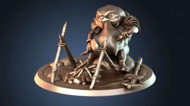 3D model Croaker Eat (STL)