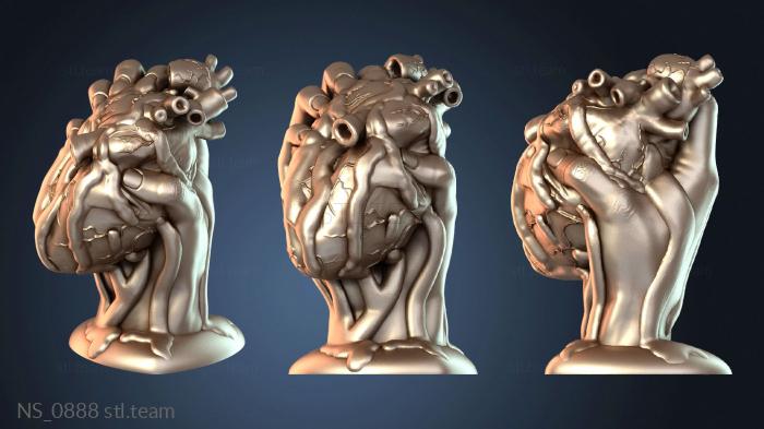 Crushed Valentines Heart Allin One With Blood