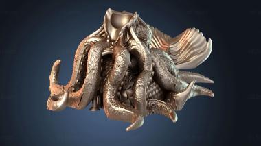 3D модель Ктулху Дагон (STL)