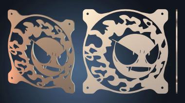 3D model Cubierta ventilador Gay (STL)