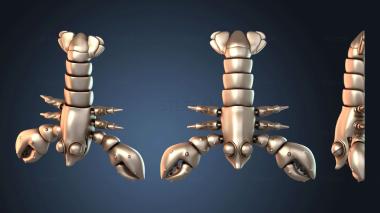 3D model CUTE FLEXI IN PLACE Lobster (STL)