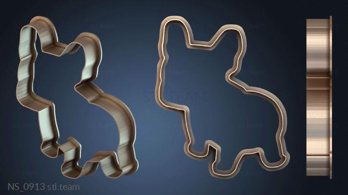 Нестандарт Cutkies cortadores galletas cookie cutters BULLDOG