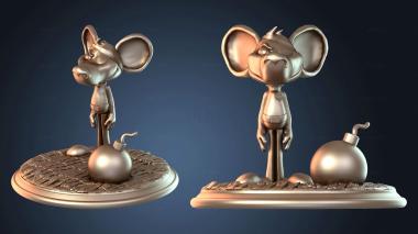 3D model Dangermouse (STL)
