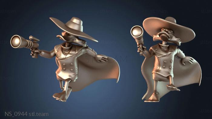 Dark Wing Duck Playful