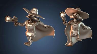3D model Dark Wing Duck Playful (STL)