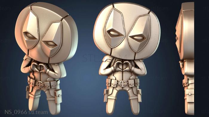 Нестандарт Deadpool Feel the Love Magnet