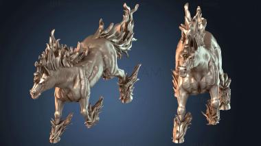 3D model Demonic Nightmare Horse (STL)