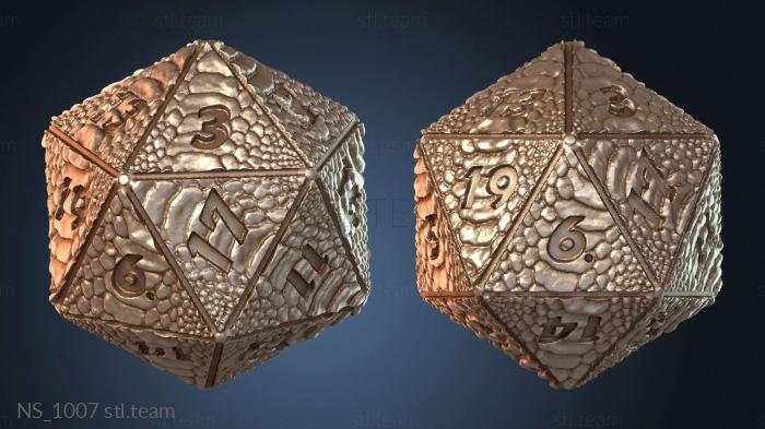 Dice Ars Moriendi D (Dark)