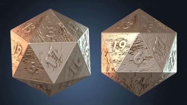 3D модель Кубик C (Багровый) (STL)