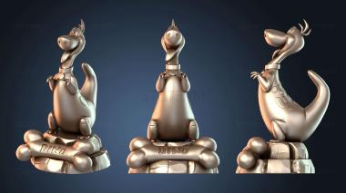 3D модель Диддли Пафф (STL)