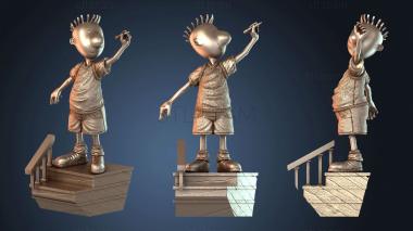 3D модель Двусторонняя монета Темные эльфы (STL)