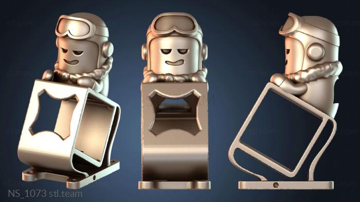 Нестандарт Drone Pilote with the Mount