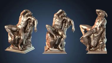 3D model Drunken Satyr – Glyptothek in Munich, Germany (STL)