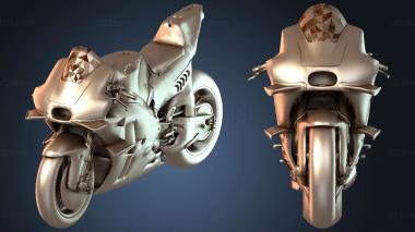 3D model Ducati Moto GP (STL)
