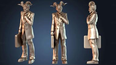 3D model Dungeon Inc – The Overseer and Nana Drider Devil (STL)