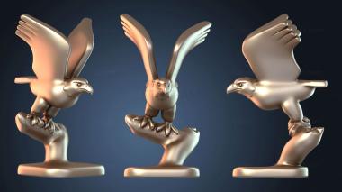 3D модель Взлет орла (STL)