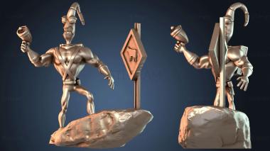 3D модель Земляной червь Джим (STL)